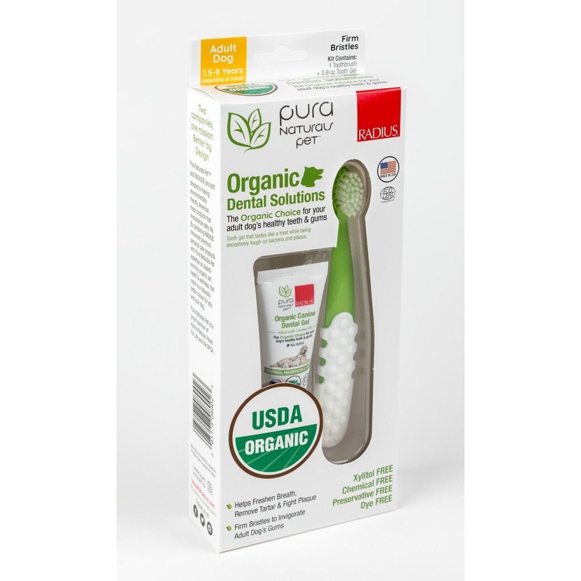Radius Organic Dental Solutions Adult Kit