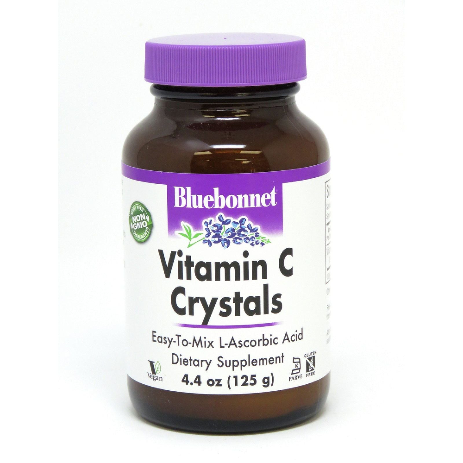 Bluebonnet Vitamin C Crystals 4.4 Oz Powder