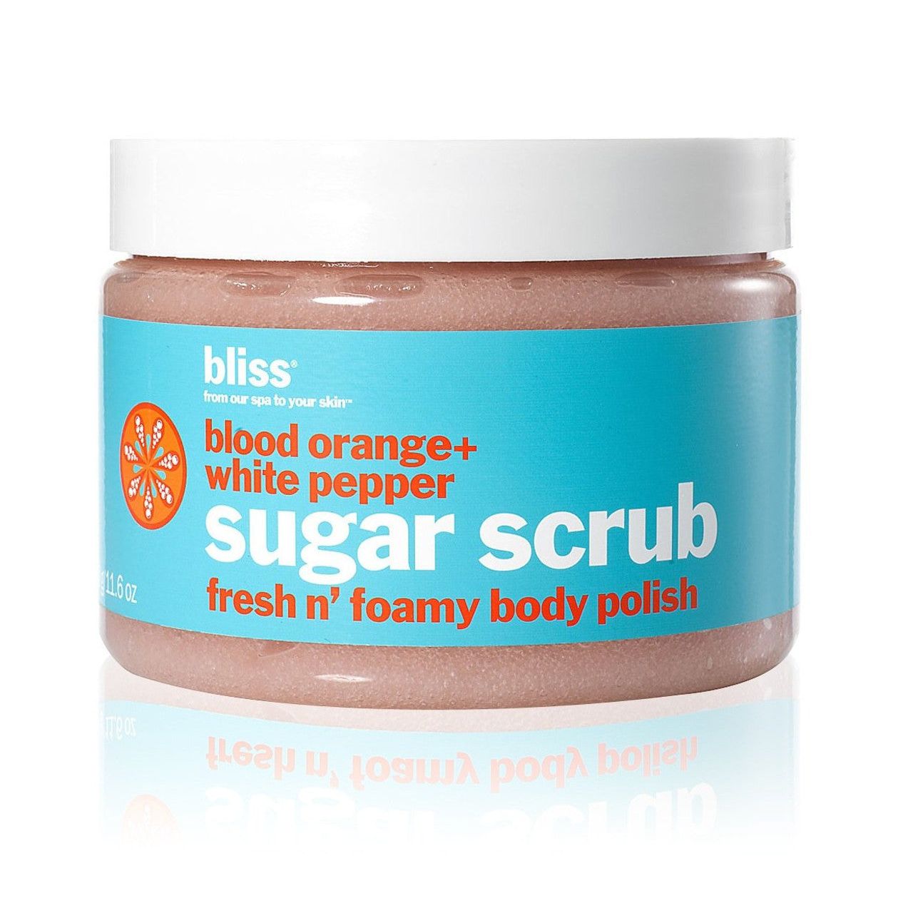 Bliss Blood Orange + White Pepper Sugar Scrub 11.6 Oz