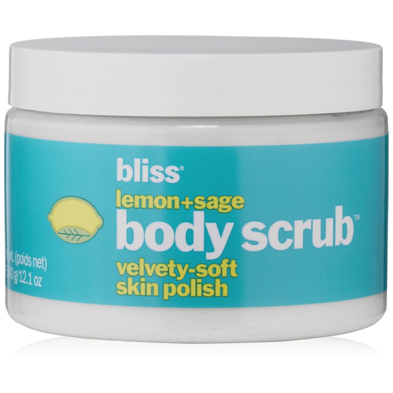 Bliss Lemon + Sage Body Scrub, 12.1 Fl. Oz