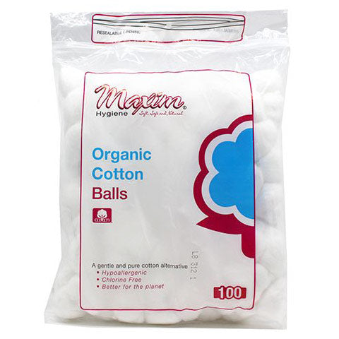 Maxim Hygiene Products, Organic Cotton Balls