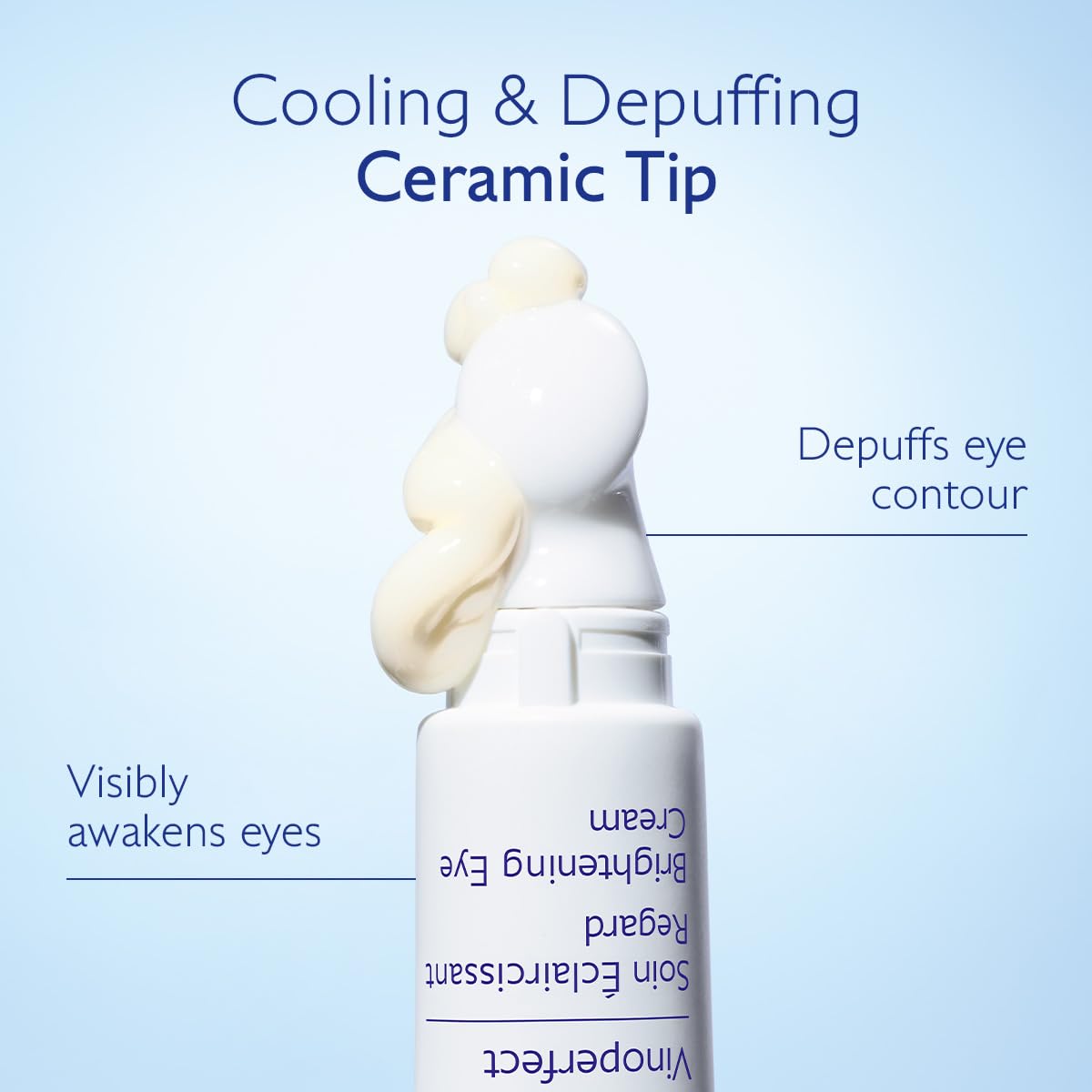 Caudalie Vinoperfect Dark Circle Brightening Eye Cream with Niacinamide, Fragrance Free - 15 mL
