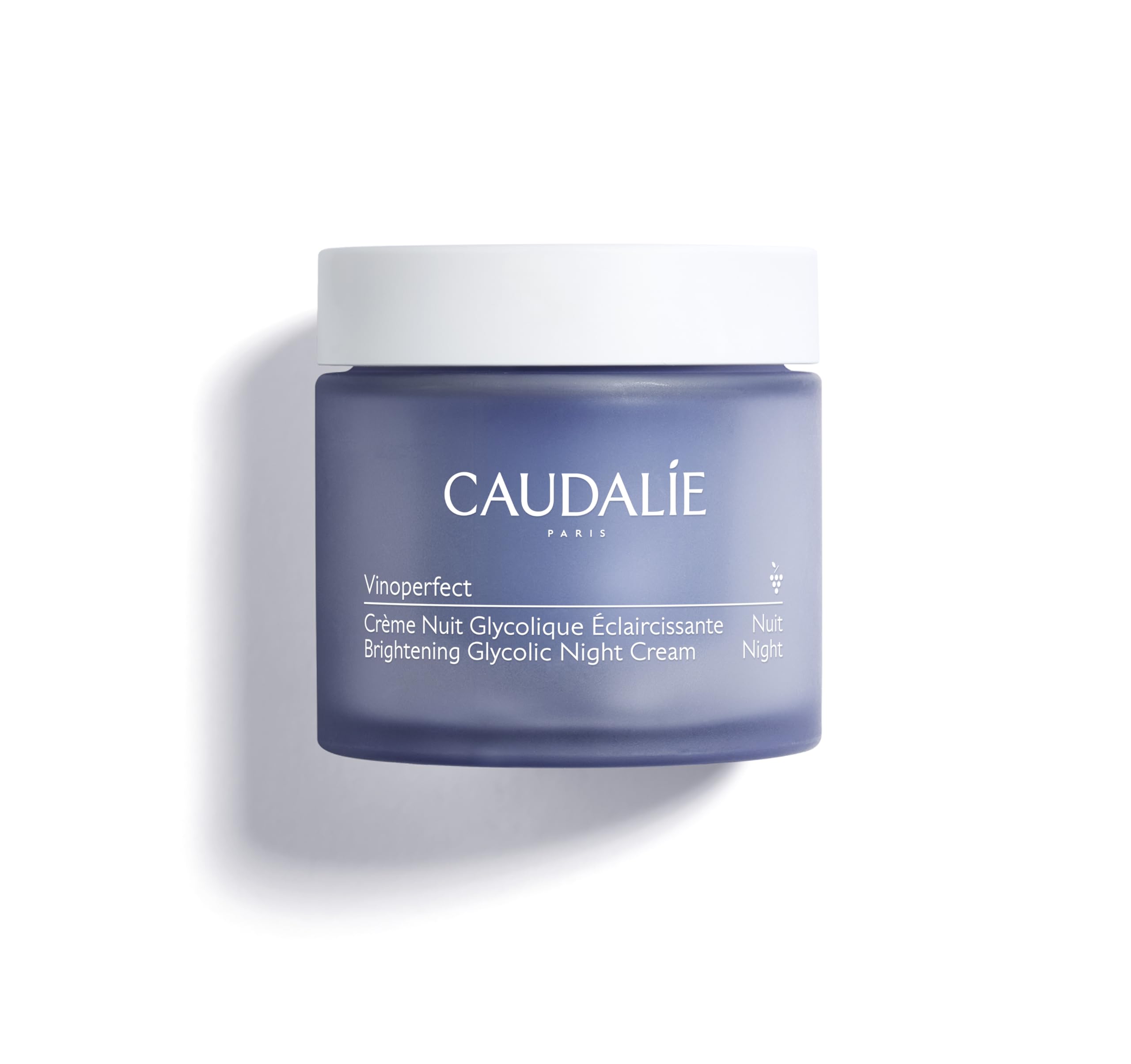 Caudalie Vinoperfect Dark Spot Brightening Glycolic Night Cream, Refillable Jar - 50 mL