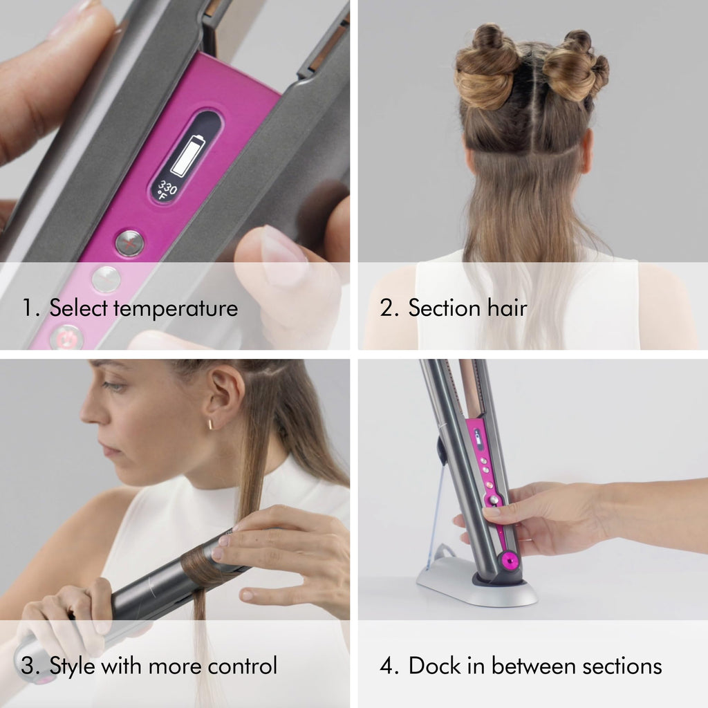 Dyson Corrale™ Hair Straightener, Nickel/Copper