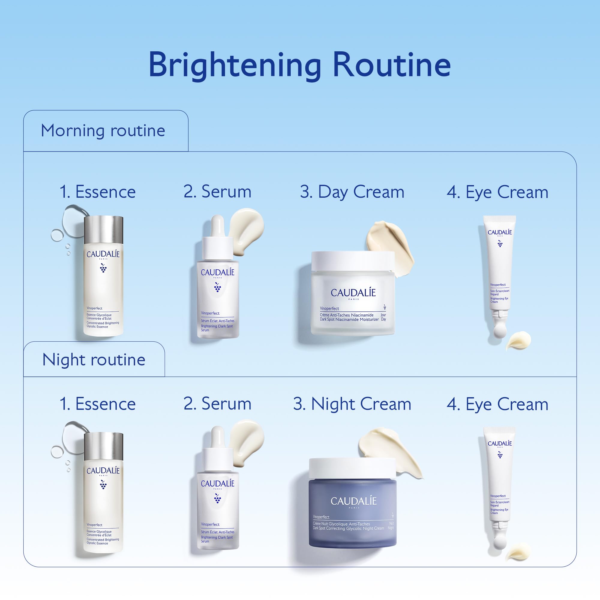 Caudalie Vinoperfect Dark Circle Brightening Eye Cream with Niacinamide, Fragrance Free - 15 mL
