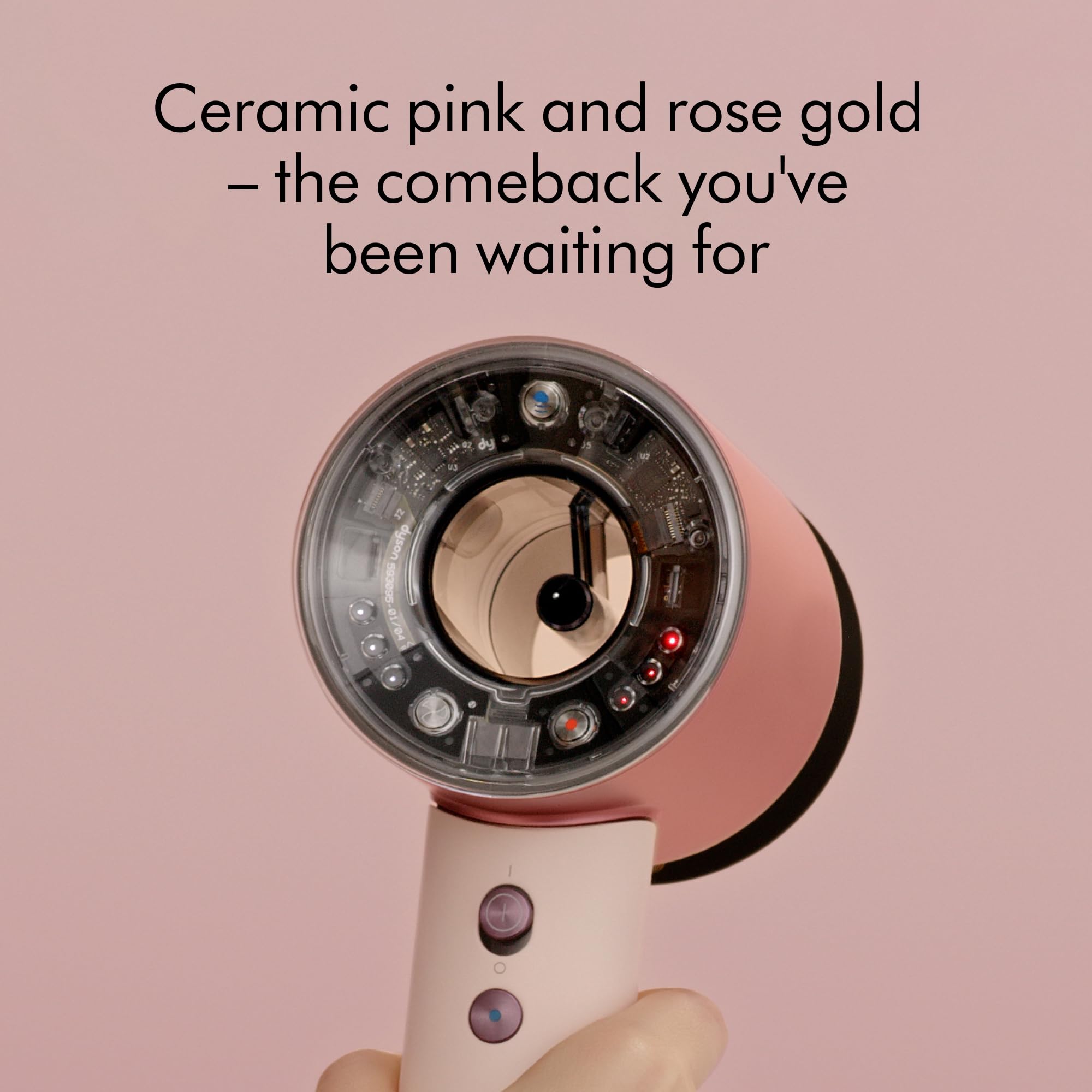 Dyson Supersonic Nural™ Hair Dryer in Ceramic Pink and Rose Gold
