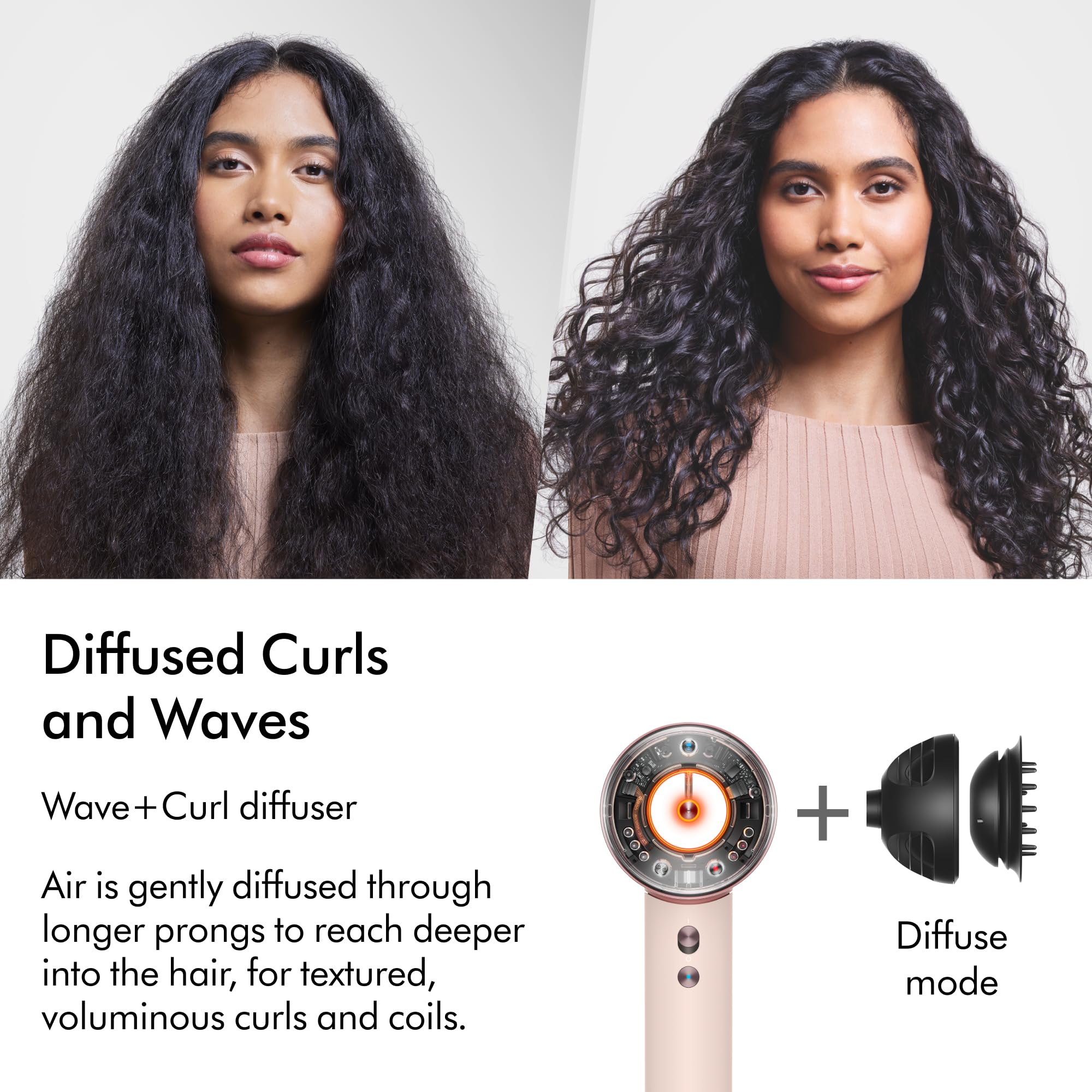 Dyson Supersonic Nural™ Hair Dryer in Ceramic Pink and Rose Gold