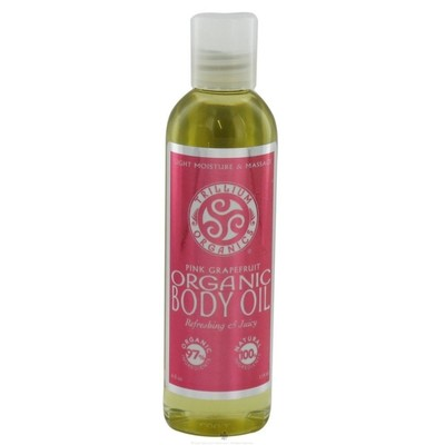 Trillium Organics - Organic Body Oil Pink Grapefruit - 120ml. Shipping Is Free