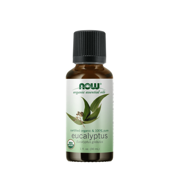 NOW Organic Essential Oils, 100% Eucalyptus Essential Oil, USDA Certified organic & pure